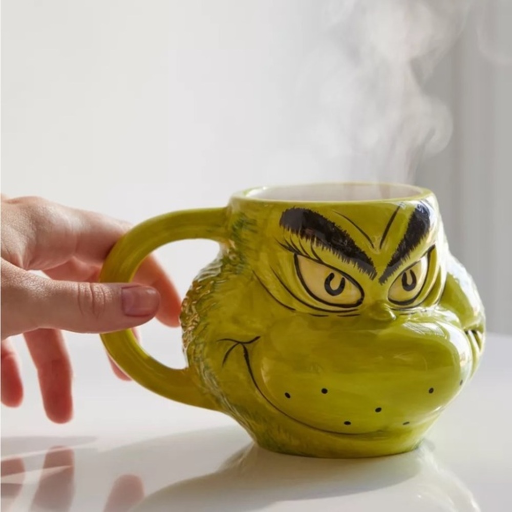Grinch Shaped Mug